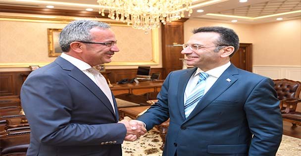 Köşker'den Vali Aksoy'a  ziyaret