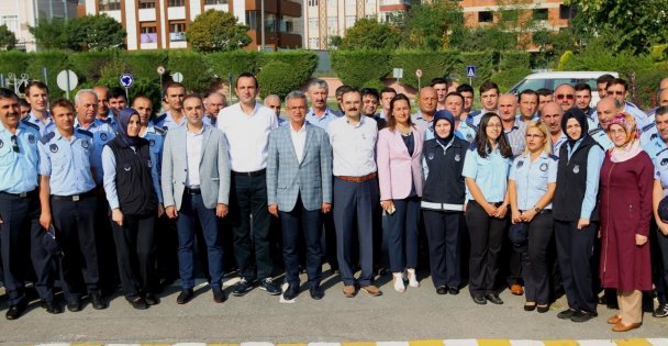 Köşker'den Zabıtaya tebrik ve teşekkür