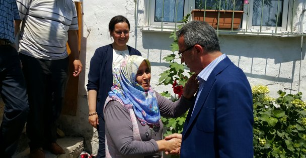 Köşker'e doğalgaz teşekkürü