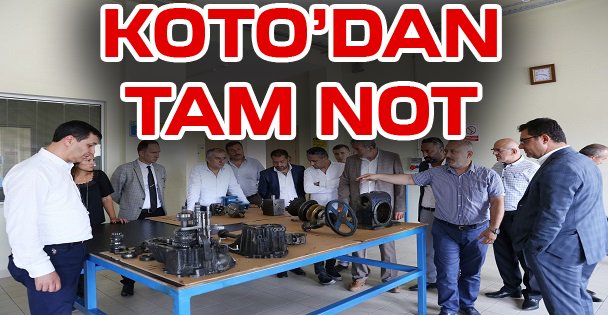 KOTO'nun Komiterleri Okula Tam Not Verdi