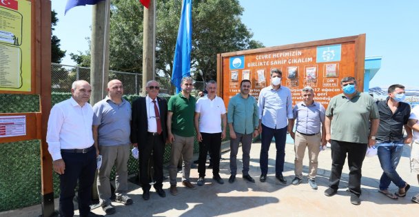 Kovanağzı Plajı'nda Mavi Bayrak Dalgalanmaya Başladı