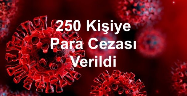 Kovid-19 Tedbirlerine Uymayan 250 Kişiye Para Cezası Verildi