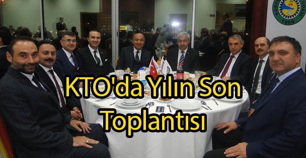 KTO'da Yılın Son Toplantısı