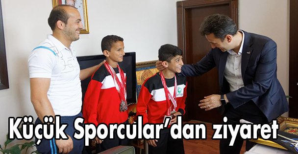 Küçük Sporcular'dan ziyaret