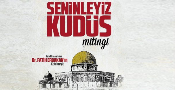 Kudüs mitingine davet