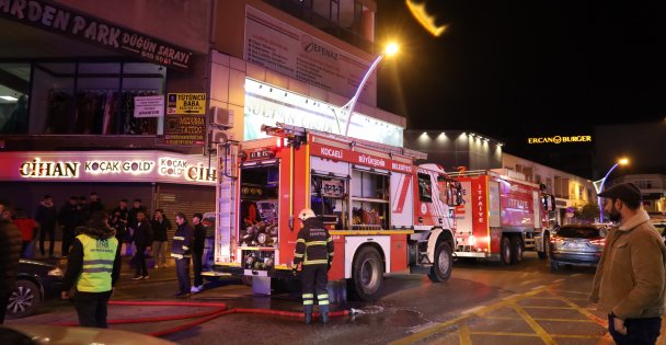 Kullanılmayan dairede çıkan yangın paniğe sebep oldu