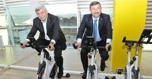 Kültür Merkezi'ni gezdiler!