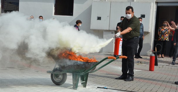 Kültür ve Turizm'de Yangın Tatbikatı