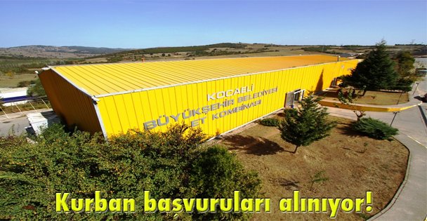 Kurban başvuruları alınıyor!