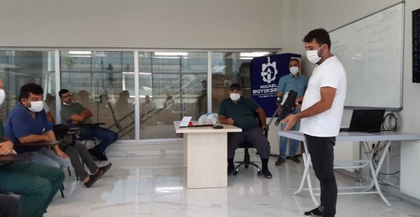 Kurban timlerine Büyükşehir'den eğitim