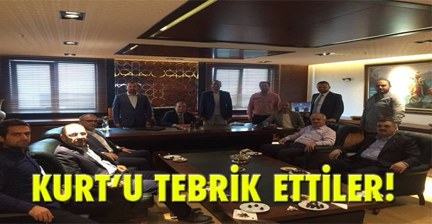 Kurt'u tebrik ettiler!