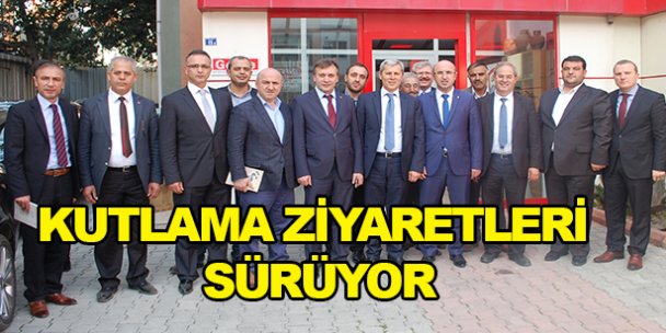 Kutlama ziyaretleri sürüyor