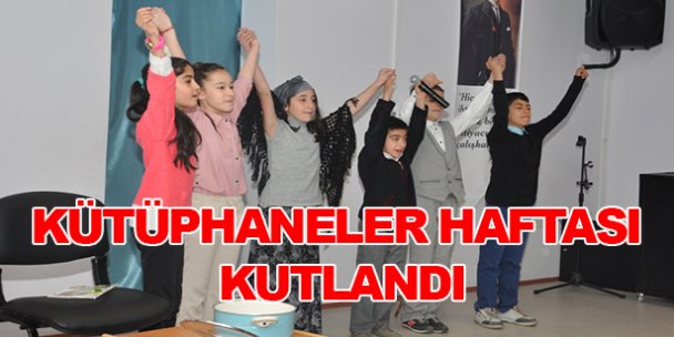 Kütüphaneler haftası kutlandı