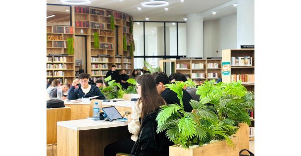 Kütüphaneler yarıyıl tatilinde cıvıl cıvıl