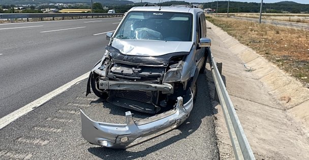 Kuzey Marmara Otoyolunda kaza: 3 yaralı