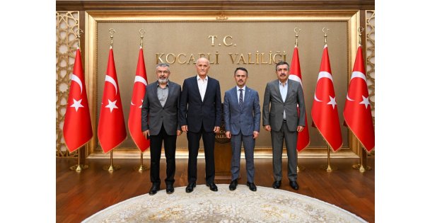 Lekesiz ve Merkez Valilerinden Vali Aktaş'a Ziyaret