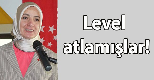 Level atlamışlar!