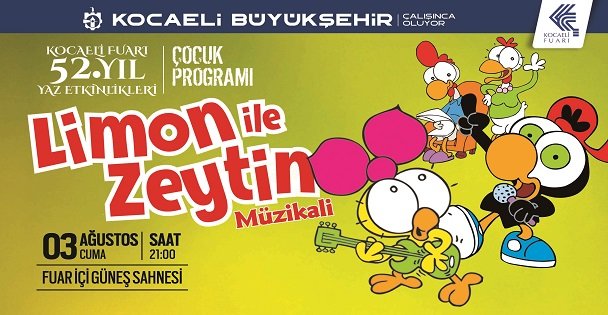 Limon ile Zeytin Kocaeli Fuarı'nda