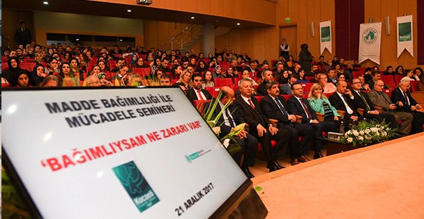 Madde bağımlığıyla mücadele semineri