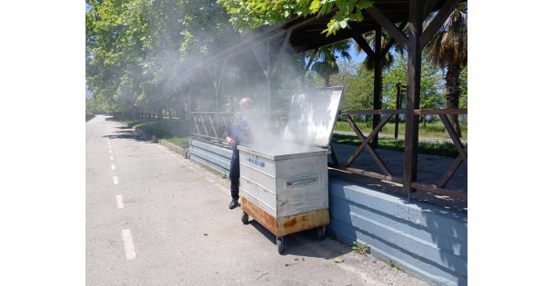 Mangal Közü Yangına Sebep Oldu