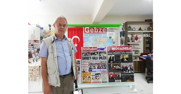 Manşetlerle 15 Temmuz Hain Darbe Girişimi Sergisi  açıldı