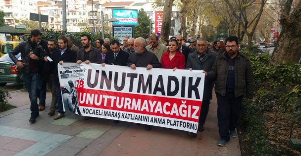 Maraş olaylarını unutmadı!
