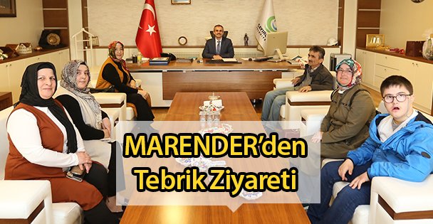 MARENDER'den Tebrik Ziyareti