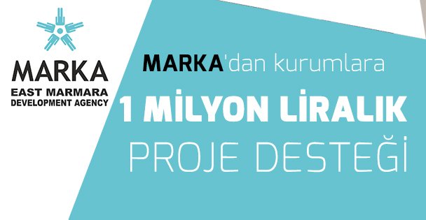 MARKA'dan 1 milyon liralık destek