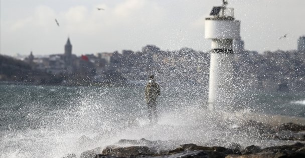 Marmara Denizi'nde fırtına uyarısı