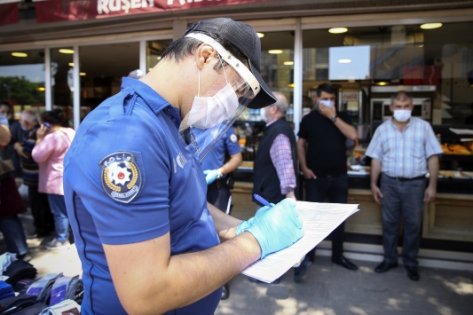 Maske denetimleri devam ediyor