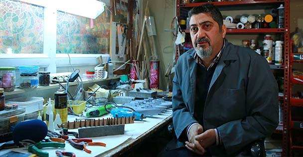 'Mavi vatan'ın gemilerini maketleriyle tanıtıyor