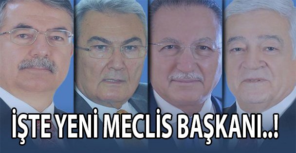Meclis Başkanı seçildi!