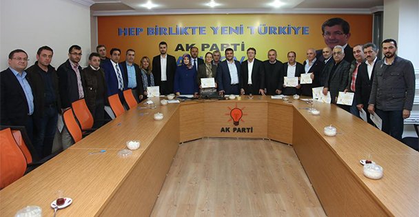Meclis Üyelerine Teşekkür
