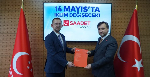 Mehmet Ali Belek Saadet Kocaeli'den  Aday Adayı