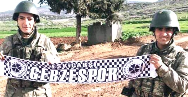 Mehmetçik'ten Gebze'ye selam