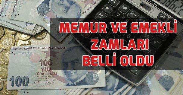 Memur maaşları yüzde 5,5 arttı