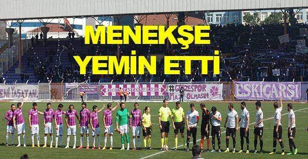 Menekşe yemin etti