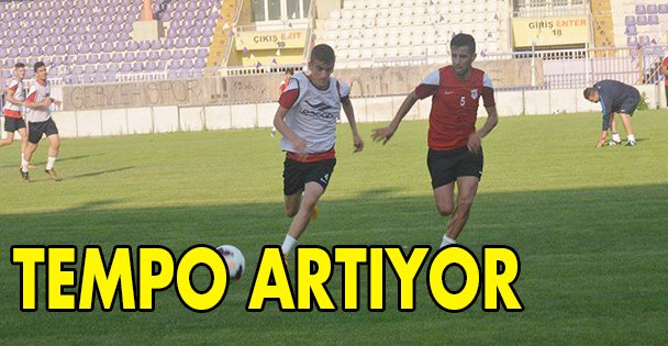 Menekşe'de tempo artıyor