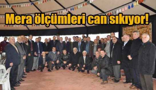 Mera ölçümleri can sıkıyor!