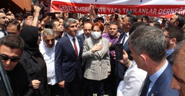 Merak Akşener Darıca'da :El ele vereceğiz