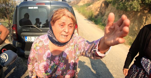 Mersin Aydıncık'taki Yangından Etkilenenler Yaşadıklarını Anlattı