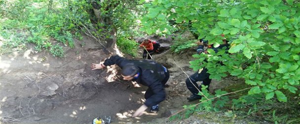 Mesire alanında kaybolan gençleri AFAD buldu