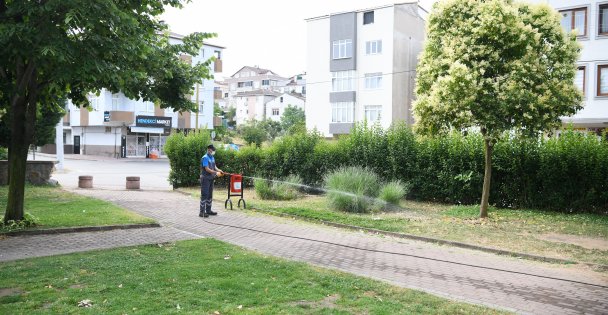 Mesire Alanları Ve Parklar İlaçlanıyor