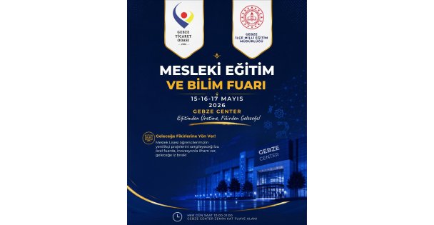 Mesleki Eğitim ve Bilim Fuarı Başlıyor!