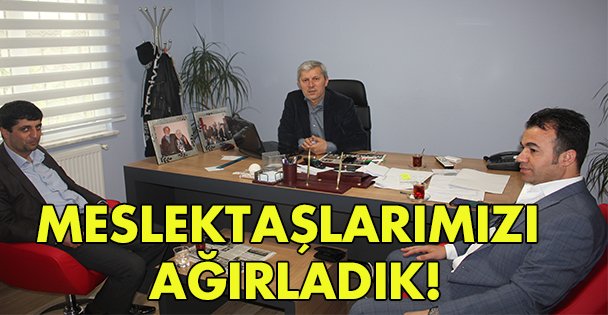Meslektaşlarımızı ağırladık!