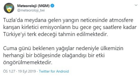 Meteoroloji'den korkutan iddia ile ilgili açıklama