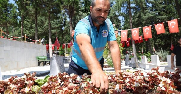 Mezarlık ve Şehitliklerde Kapsamlı Bakım Çalışması