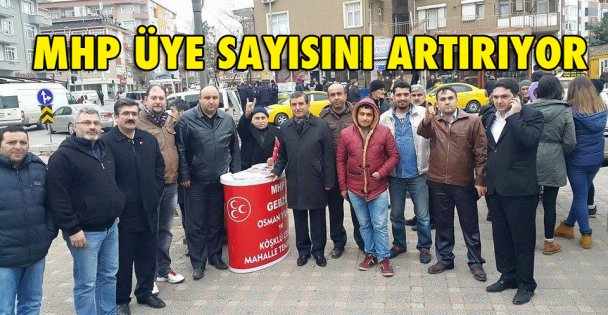 MHP üye sayısını artırıyor