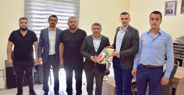 MHP Ve Ülkü Ocakları‘ndan Şayir'e Ziyaret