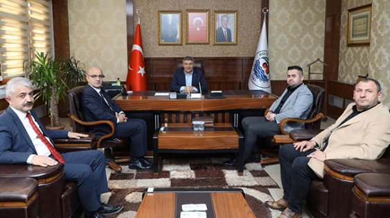 MHP'den Başkan Şayir'e ziyaret
